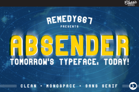 Absender Font Review for Branding and Design