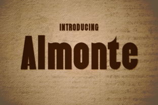 Almonte: A Vintage-Inspired Font for Modern Editorial Design