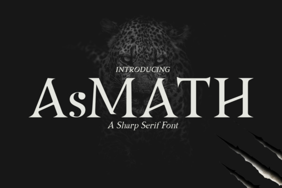 Asmath Serif Font for Bold Brand Communication