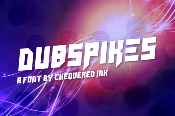 Dubspikes: A Display Font for Techno Vibes