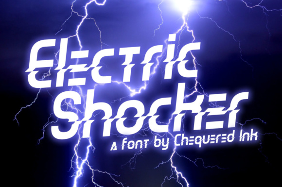 Electric Shocker: The Font That Sparks Attention