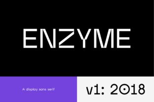 Enzyme: A Modern Sans Serif Font for Campaigns
