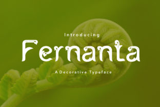 Fernanta Font for Handmade Creations