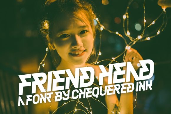 Friend Head: A Display Font for Bold Web Design