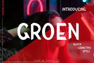 Groen: A Font That Adds Edge to Every Craft Project