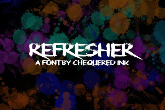 Refresher: A Font That Keeps the Creative Energy Flowing