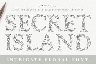 Secret Island: A Handcrafted Font for Creative Branding
