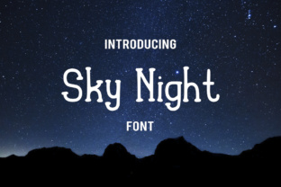Sky Night Font Review: A Charming Serif for Friendly Branding