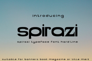 Spirazi: A Sans Serif Font for Modern Editorial Design