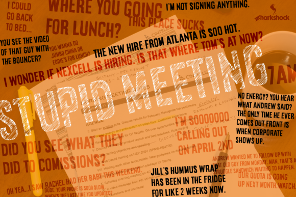 Stupid Meeting: The Font That Speaks Volume